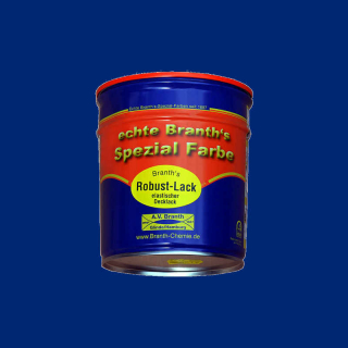 Branths Robust paint (quick drying) can 0.75 l gentian blue RAL 5010