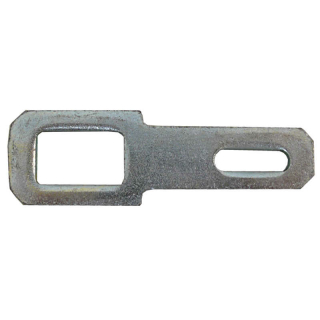 Galvanized counter holder for eccentric locks