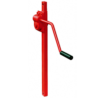 Rack winch, folding handle, support load 1000 kg