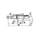 Oploopbeveiliging DIN oog AE V 161S 950-1600 kg boven RB...