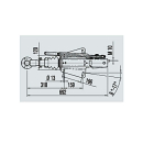 Auflaufeinrichtung DIN-Öse AE V 251S 1500-2700 kg...