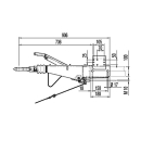 AL-KO AE DIN oog 161 S 950-1600 kg 1637/2051 vierkante...