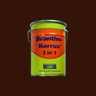 Brantho Korrux "3 in 1" 5 liters red-brown / oxide red RAL 3009