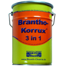 Brantho Korrux "3 in 1" 5 liters mahogany-brown RAL 8016