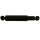 Axle shock absorber 26x125 Adria 1000-1600 kg 212/345 mm