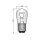 Yellow light bulb 12V 21W BAU 15 S