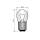 Bulb Osram 12V 21W socket Ba15s