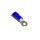 Ring cable lug M4 blue 0.5-1.0mm