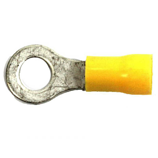 Ring cable lug M10 yellow 5.5-8.0mm