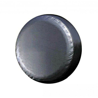 Spare wheel cover with foam insert, black 15 "or Ø 65 cm