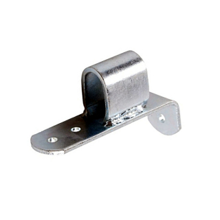 Counterholder developed for riveting, for built-in bolt lock