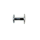 Hollow rivet double calott, zinc-plated 12 x 3.5 mm, head...