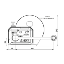 AL-KO 1201 A OPTIMA Seilwinde mit 12,5 m Band