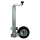 Support wheel 250 kg vz. fully automatic solid rubber steel rim 200x60