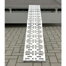 Foldable loading ramp alu 2200mm x 280mm 340 kg