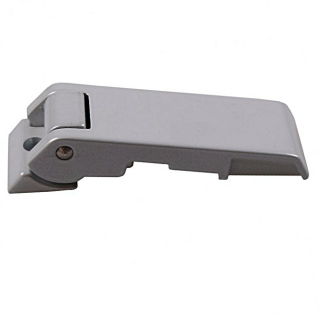 Die-cast aluminum hinge 33.5 x 111 mm to screw on