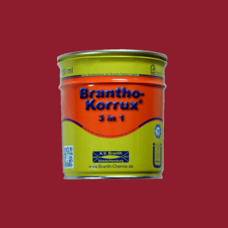 Brantho Korrux "3 in 1" 0.75 liter can ruby red RAL 3003