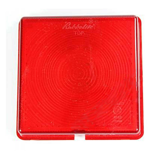 Rear fog light lens