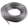 Plastic tarpaulin rope 8 mm, silver, (sold by the meter)