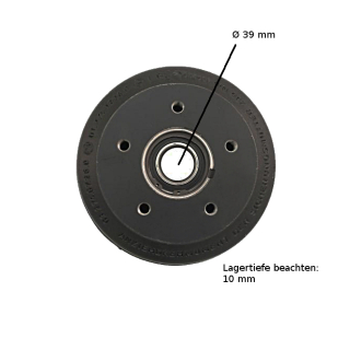 BPW brake drum 200 x 50, wheel connection 112 x 5 holes S 2005-7 RASK ECO