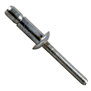 High-strength rivets 6.6 x 14 mm, clamping range 4 - 7 mm, stainless steel