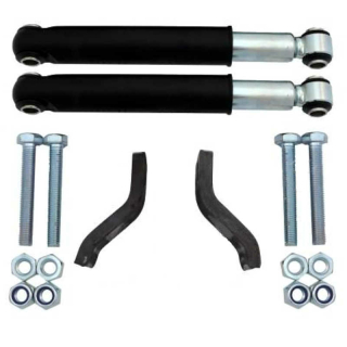 Knott suspension damper set with cranked holders, 100 km / h approval