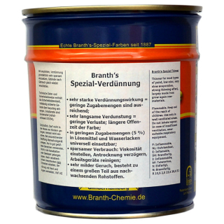 BRANTHs special thinner 0.75 liters - slow evaporation