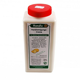 Handie - hand cleaning cream, 1 liter bottle