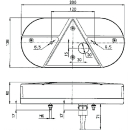 Technokon 3 system BBSKWN 610 L, left blinker brake SL,...