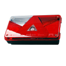 Multipoint 5 LED, left tail-brake-blinker-KZL-NSL,...