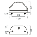 Aspöck - Regpoint license plate light