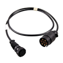 Connection cable with bayonet connector 8-pin with...